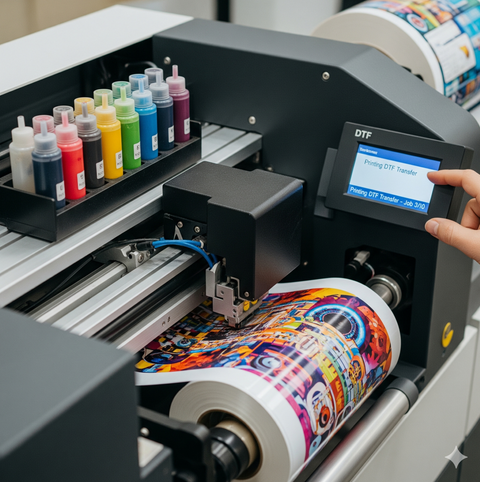 Printing DTF Transfers