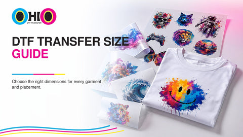 DTF Transfer Size Guide