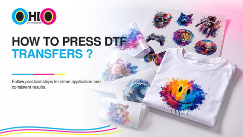 How to Press DTF Transfers ?