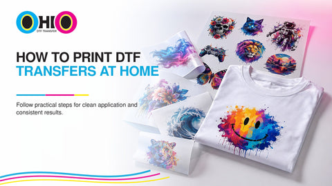 How To Print DTF Transfers At Home