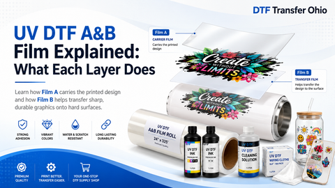 UV DTF A&B Film Explained: What Each Layer Does