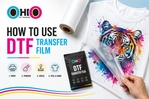 How To Use DTF Transfer Film