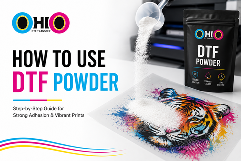 How To Use DTF Powder