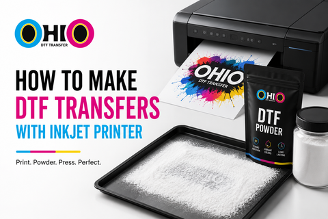 How To Make DTF Transfers With Inkjet Printer