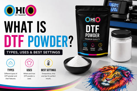 What Is DTF Powder? Types, Uses & Best Settings