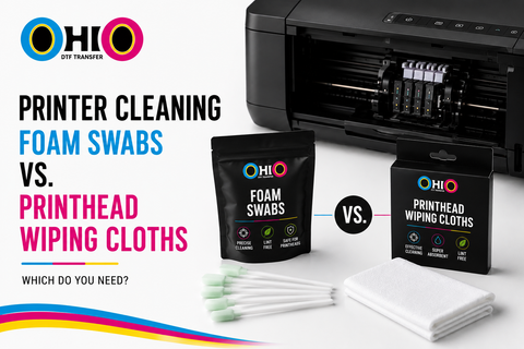 Printer Cleaning Foam Swabs vs Printhead Wiping Cloths: Which Do You Need?