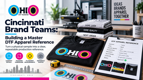 Cincinnati Brand Teams: Building a Master DTF Apparel Reference