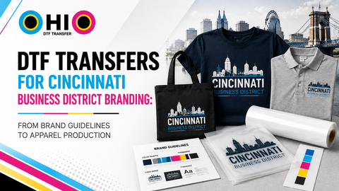 DTF Transfers for Cincinnati Business District Branding: From Brand Guidelines to Apparel Production