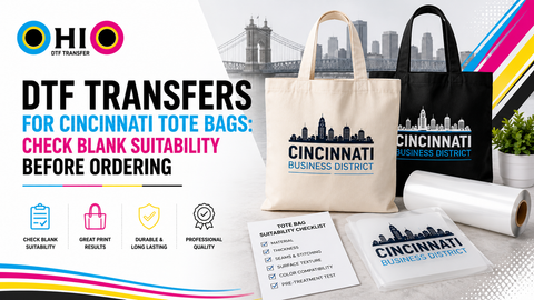 DTF Transfers for Cincinnati Tote Bags: Check Blank Suitability Before Ordering
