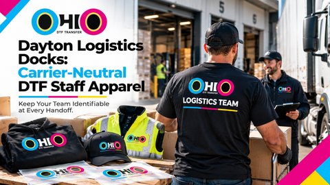 Dayton Logistics Docks: Carrier-Neutral DTF Staff Apparel
