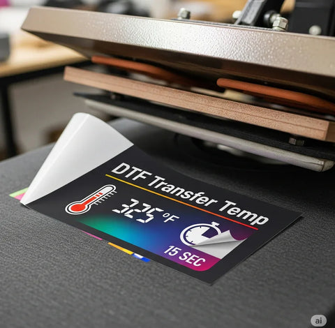 DTF Transfer Temp