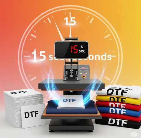 How Iong To Press DTF Transfers