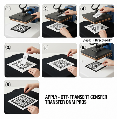 How To Apply DTF Transfers