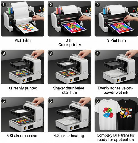How To Print DTF Transfers At Home