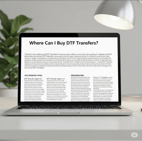 Where Can I Buy DTF Transfers