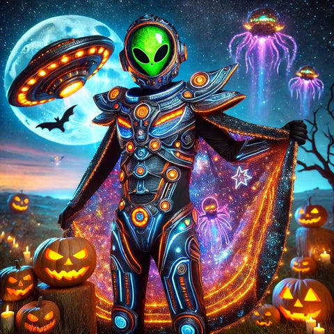 Out of This World: Alien Halloween DTF Transfer Costumes That Wow!