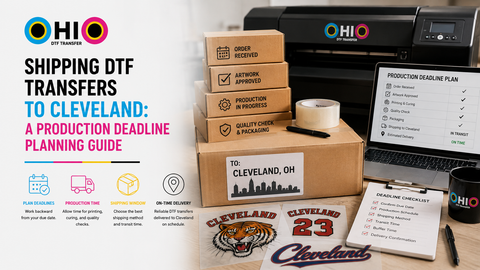 Shipping DTF Transfers to Cleveland: A Production Deadline Planning Guide