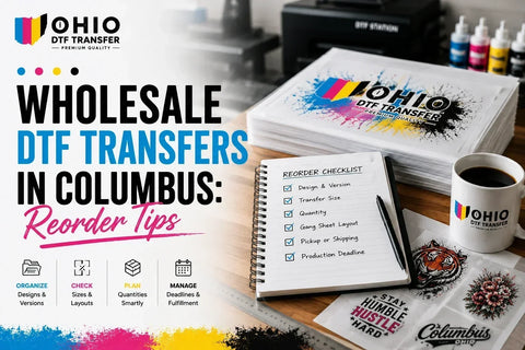 Wholesale DTF Transfers in Columbus: Reorder Tips