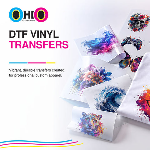 DTF Vinyl Transfers