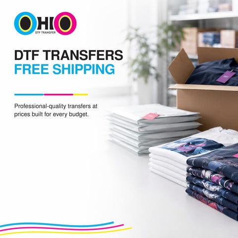 DTF Transfers Free Shipping
