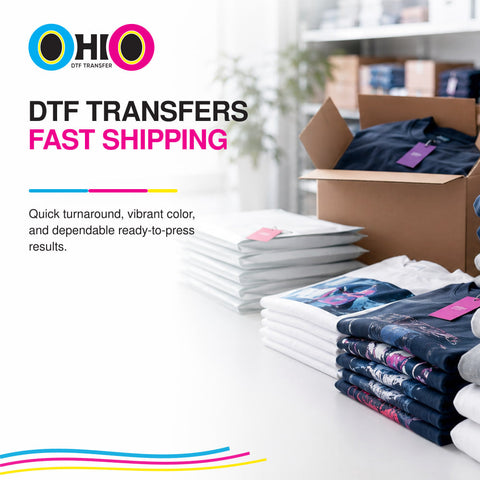 DTF Transfers Fast Shipping