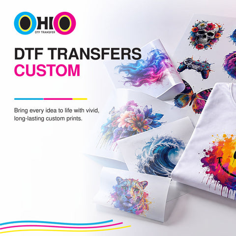 DTF Transfers Custom