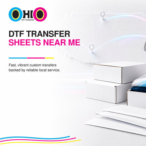 DTF Transfer Sheets Near Me