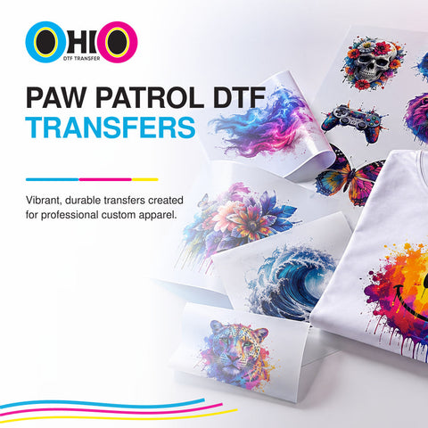 Paw Patrol DTF Transfers