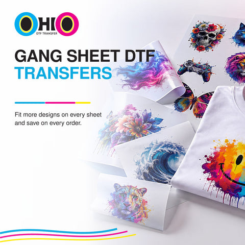 Gang Sheet DTF Transfers