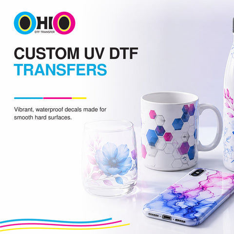 Custom Uv DTF Transfers