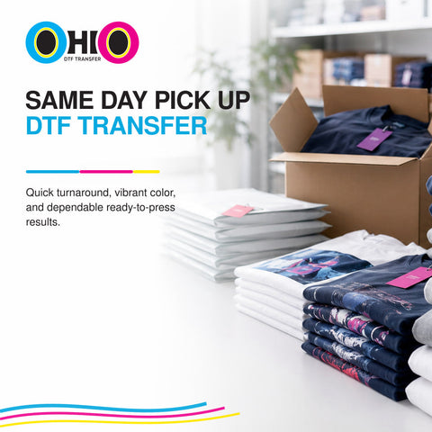 Same Day Pick Up DTF Transfer