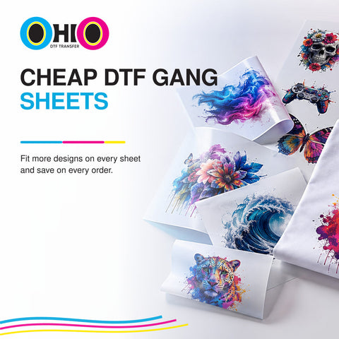 Cheap DTF Gang Sheets