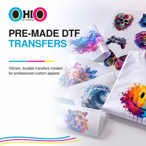 Pre-Made DTF Transfers