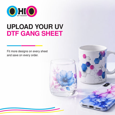 Upload Your UV DTF Gang Sheet