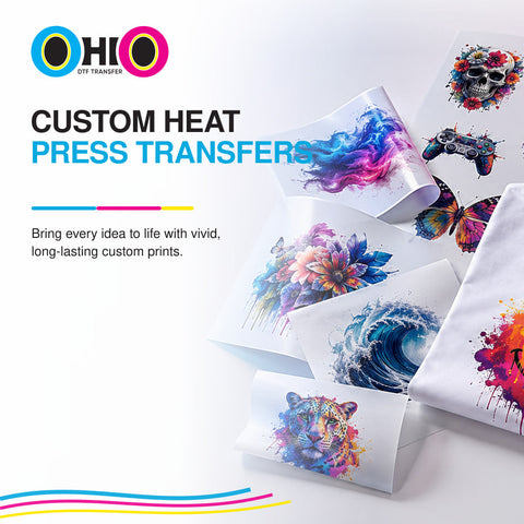 Custom Heat Press Transfers