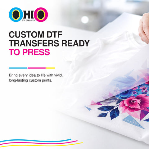 Custom DTF Transfers Ready to Press