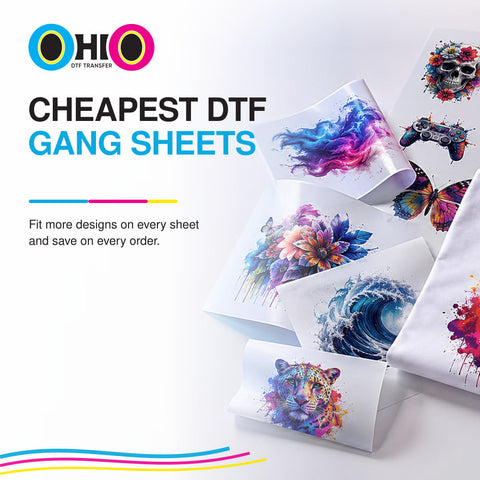 Cheapest DTF Gang Sheets