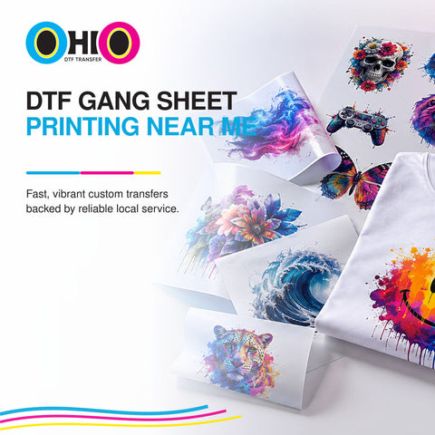 DTF Gang Sheet Printing Near Me