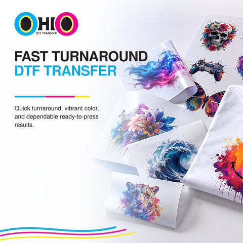 Fast Turnaround DTF Transfer