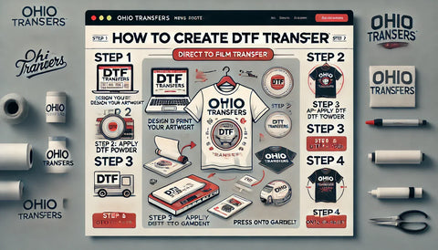 How To Create DTF  Transfer
