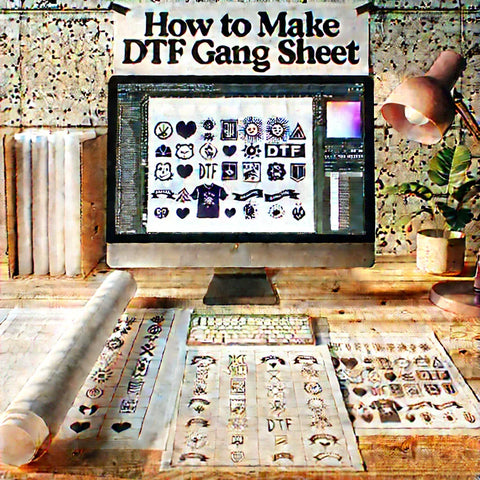 How To Make DTF Gang Sheet