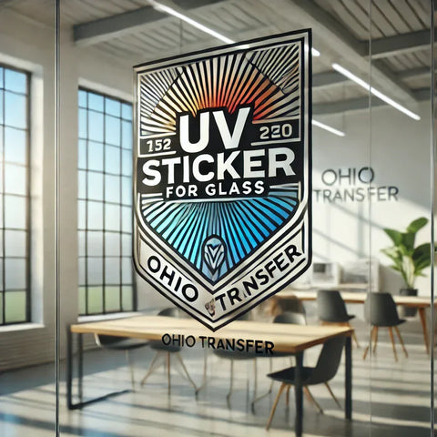 UV Sticker for Glass