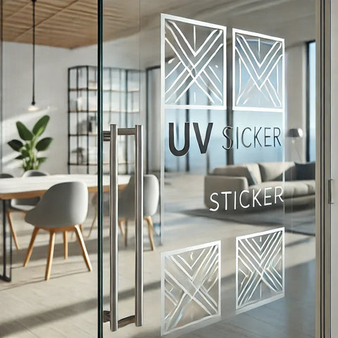 UV Sticker for Glass Door