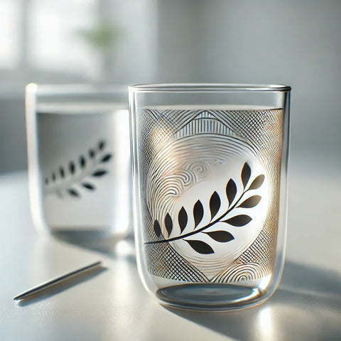UV Sticker for Glass Cup
