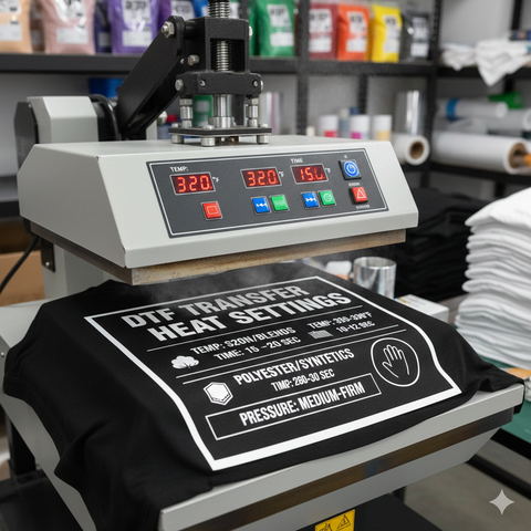 DTF Transfer Heat Settings