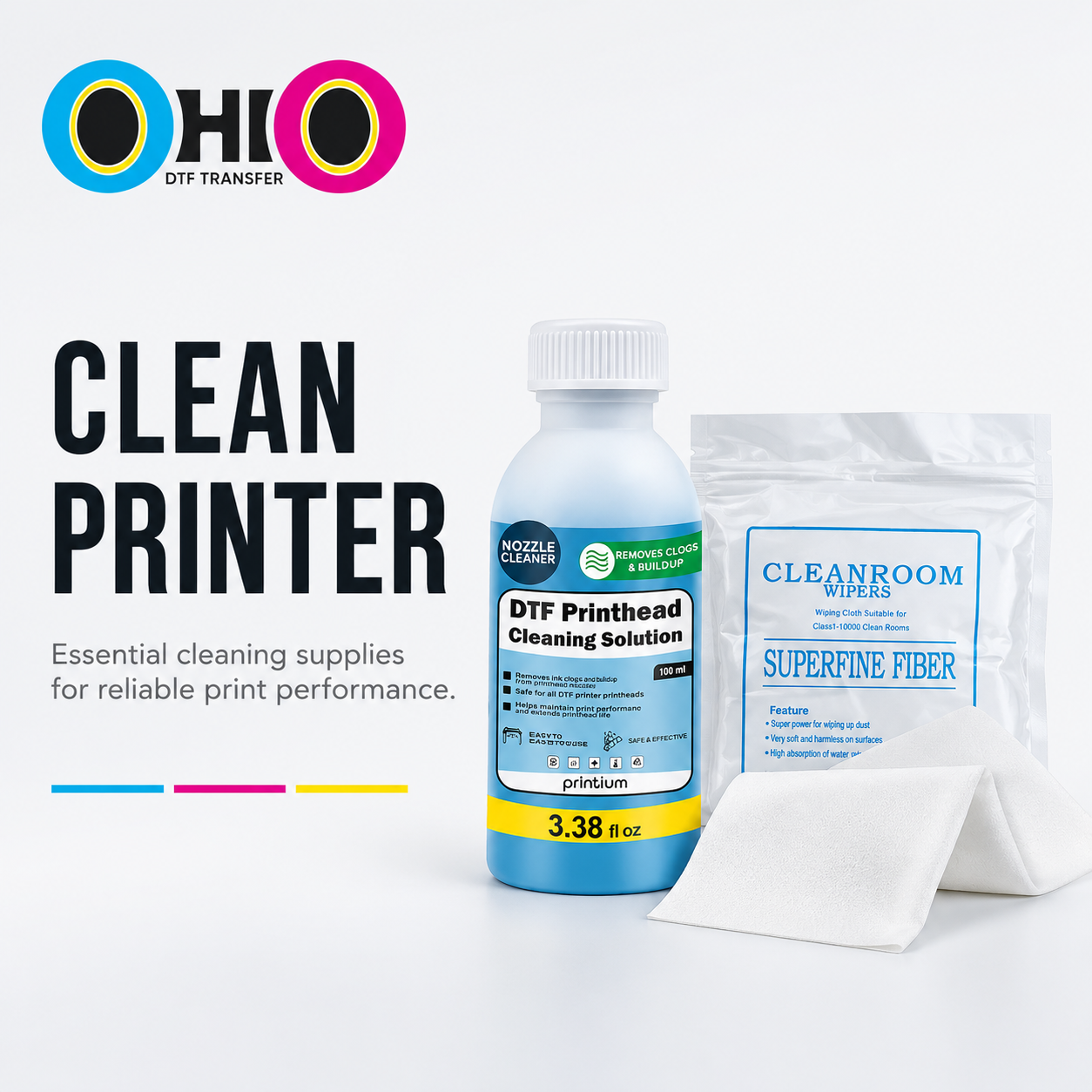 Clean Printer – DTF Transfer Ohio