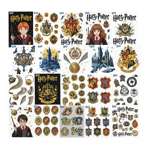 Harry Potter DTF Transfers