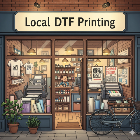 Local DTF Printing Near Me