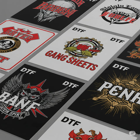 Custom DTF Gang Sheets