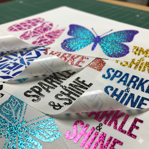 Glitter DTF Transfers